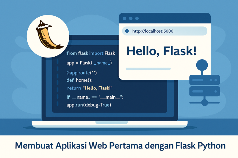 Panduan Lengkap Membuat Aplikasi Web Pertama dengan Flask Python