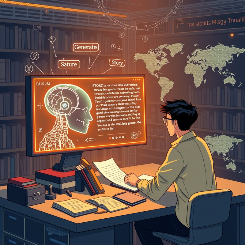 "AI dan Bahasa: Ketika Mesin Menulis Cerita Kita"