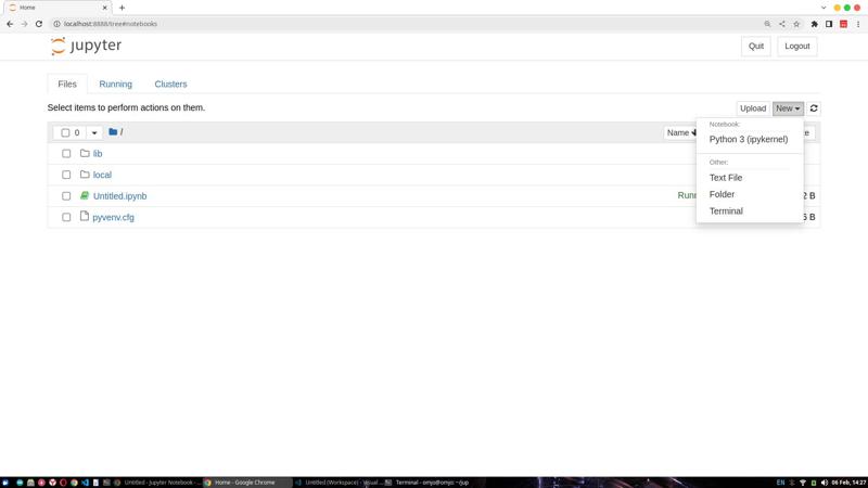 Jupyter Notebook Python Berbagi File berbasis Web Dengan Mudah